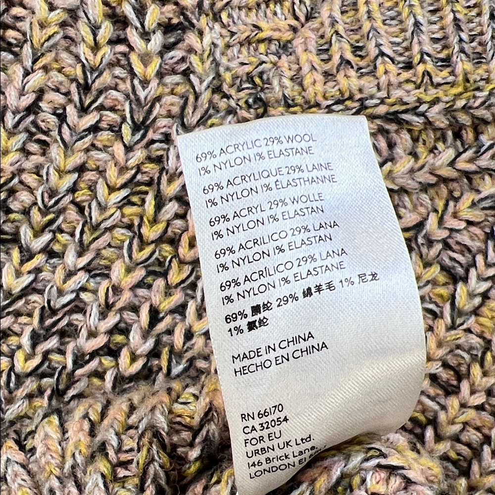 Anthropologie Pilcro Tapered Knit V-Neck Sweater - Women’s Long Sleeve Top - Picture 6 of 9